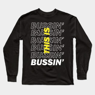 This is Bussin' - Neon Yellow Long Sleeve T-Shirt